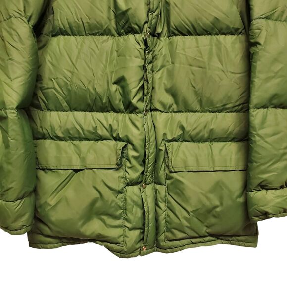 Vintage TRAILWISE Berkeley California Jacket Adult XS Green Puffer Down Outdoor - Picture 3 of 10
